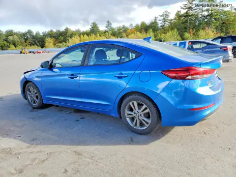 5NPD84LF8HH163477 — 2017 Hyundai Elantra, фото 2 с аукциона Copart, ЗАДНЯЯ ЧАСТЬ