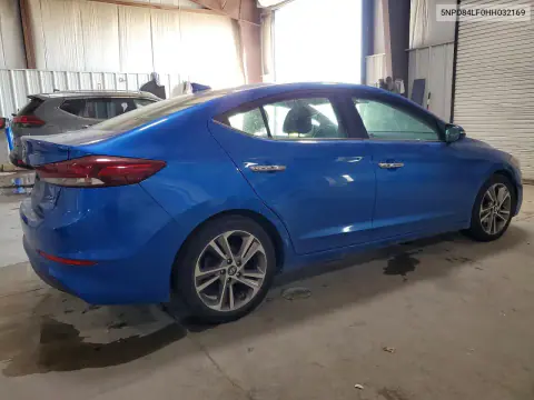2017 Hyundai Elantra Limited VIN 5NPD84LF0HH032169 фото 3