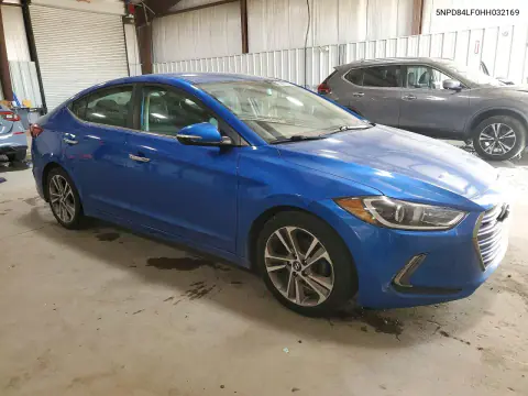 2017 Hyundai Elantra Limited VIN 5NPD84LF0HH032169 фото 4