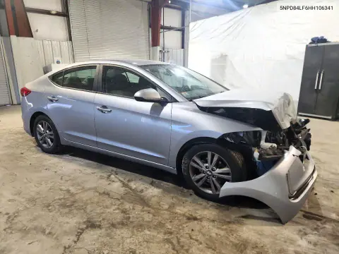 2017 Hyundai Elantra Se VIN 5NPD84LF6HH106341 фото 4