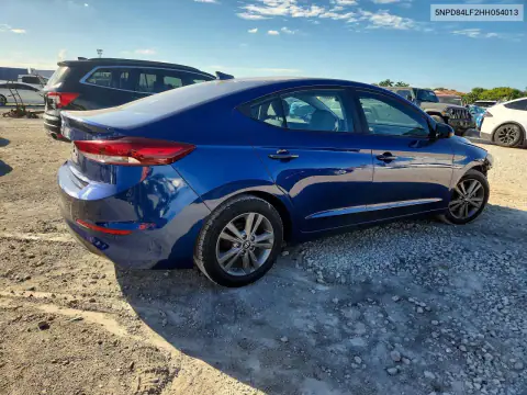 5NPD84LF2HH054013 — 2017 Hyundai Elantra, zdjęcie 3 z Copart, Przód