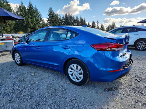 5NPD74LF7HH200540 — 2017 Hyundai Elantra, фото 2 з Copart 27.10.2026, Задня частина
