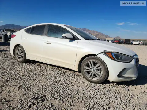 2018 Hyundai Elantra Value Edition VIN 5NPD84LF2JH353216 фото 4