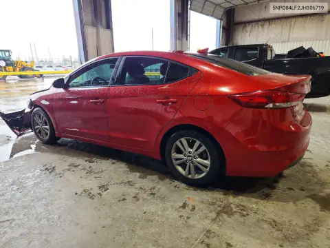 5NPD84LF2JH306719 — 2018 Hyundai Elantra, photo 2 from Copart, Front end