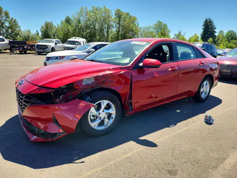 KMHLL4AG9MU124317 Hyundai Elantra 2021 — Front end damage, before-repair photo