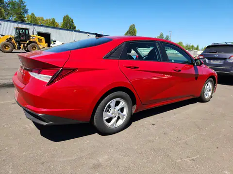 KMHLL4AG9MU124317 — 2021 Hyundai Elantra, photo 3 from Copart 14.10.2026, Front end