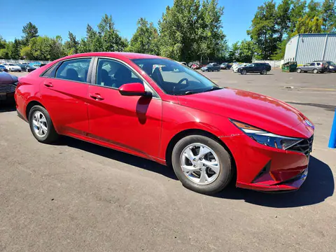 KMHLL4AG9MU124317 — 2021 Hyundai Elantra, photo 4 from Copart 14.10.2026, Front end