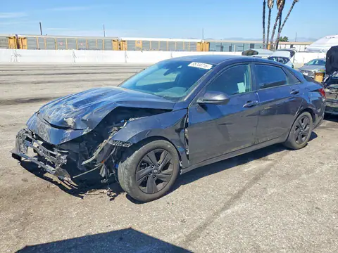 5NPLS4AG8MH004574 — 2021 Hyundai Elantra, წინა ნაწილი (Front End), ფოტოები შეკეთებამდე