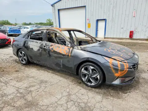 5NPLN4AG4MH026045 — 2021 Hyundai Elantra, фото 4 з Copart, Вандалізм