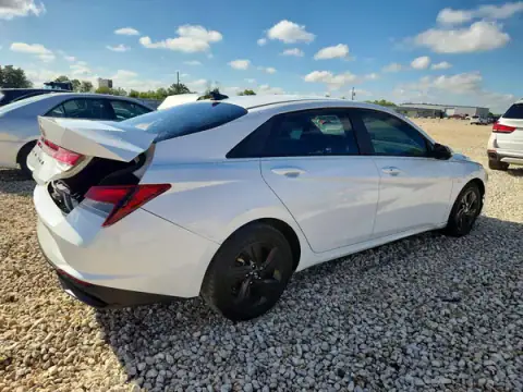 5NPLM4AG2MH019324 — 2021 Hyundai Elantra, photo 3 from Copart, Rear end