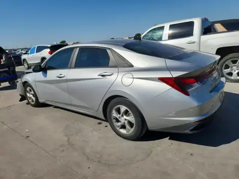 5NPLL4AG7MH046585 — 2021 Hyundai Elantra, photo 2 from Copart, Front end