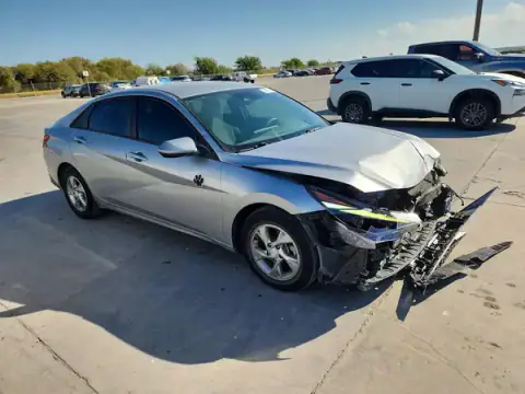 5NPLL4AG7MH046585 — 2021 Hyundai Elantra, photo 4 from Copart, Front end