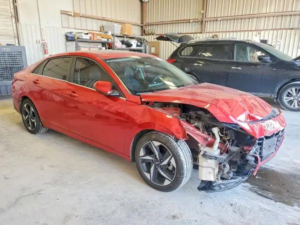 5NPLP4AG8MH038077 — 2021 Hyundai Elantra, zdjęcie 4 z Copart, Przód