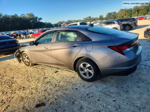 2021 Hyundai Elantra Se VIN KMHLL4AG4MU162750 фото 2