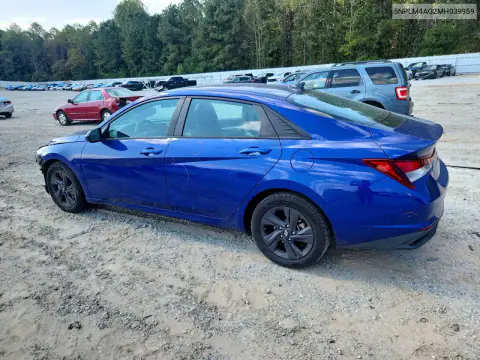 5NPLM4AG2MH039959 — 2021 Hyundai Elantra, фото 2 с аукциона Copart, ПОВРЕЖДЕНИЯ СО ВСЕХ СТОРОН
