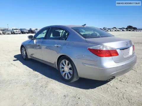 KMHGC4DE6BU113641 — 2011 Hyundai Genesis, photo 2 from Copart, Minor dents and scratches