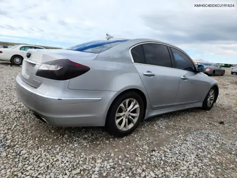 KMHGC4DDXCU191624 — 2012 Hyundai Genesis, zdjęcie 3 z Copart, Przód
