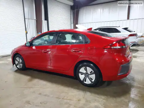 KMHC65LC8MU261613 — 2021 Hyundai Ioniq, ფოტო 2, Copart, დატბორვა