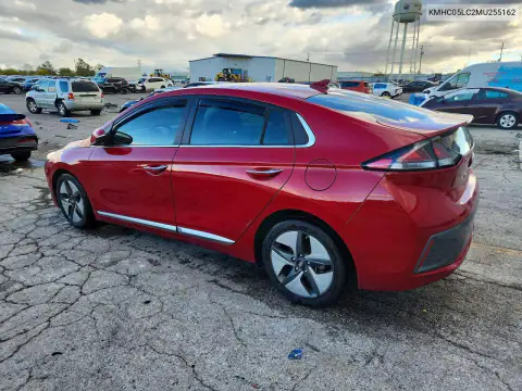 KMHC05LC2MU255162 — 2021 Hyundai Ioniq, фото 2 з Copart, Бокова частина