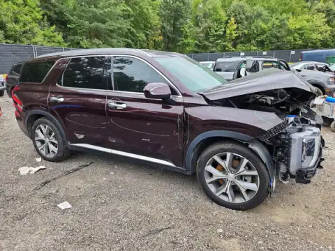 KM8R4DHE7MU308537 — 2021 Hyundai Palisade, zdjęcie 4 z Copart, Przód