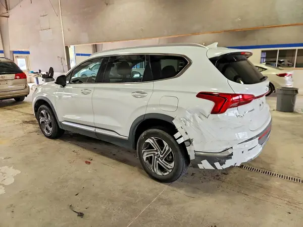 5NMS6DAJ2MH325678 — 2021 Hyundai Santa FE, photo 2 from Copart, Rear end