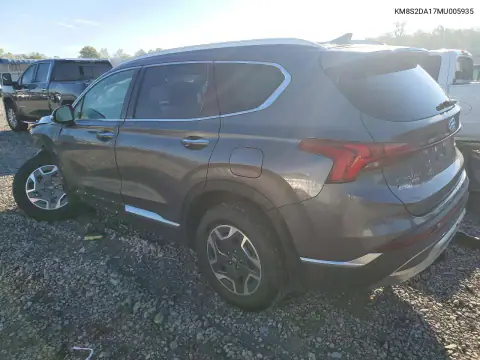 KM8S2DA17MU005935 — 2021 Hyundai Santa FE, zdjęcie 2 z Copart, Przód