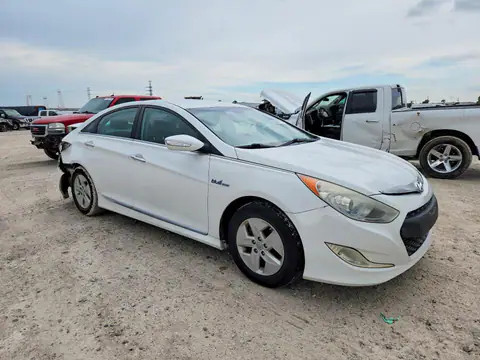 2011 HYUNDAI SONATA VIN KMHEC4A42BA008292 фото 4