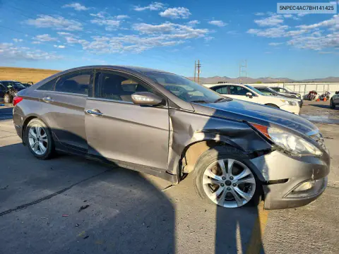 2011 Hyundai Sonata VIN 5NPEC4AC7BH141425 фото 4