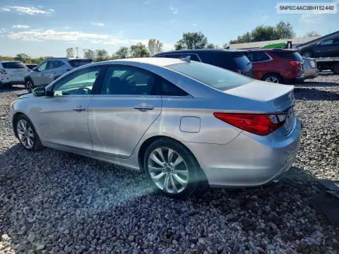 2011 Hyundai Sonata Se VIN 5NPEC4AC3BH152440 фото 2
