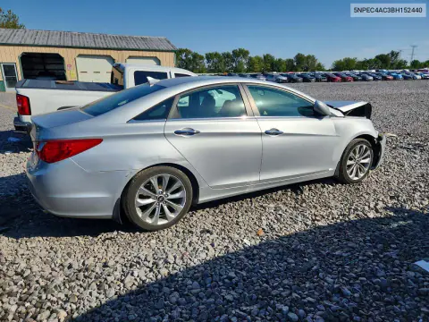 2011 Hyundai Sonata Se VIN 5NPEC4AC3BH152440 фото 3