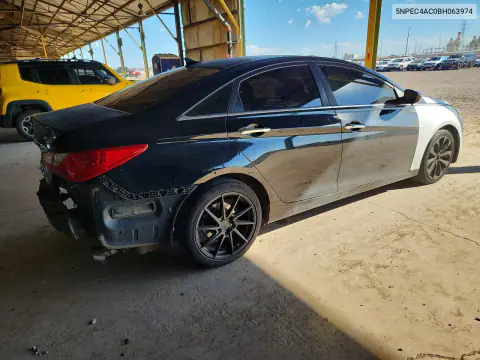 2011 Hyundai Sonata Se VIN 5NPEC4AC0BH063974 фото 3