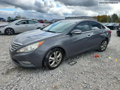 5NPEC4AC7BH014528 Hyundai Sonata 2011 — Side damage, before-repair photo