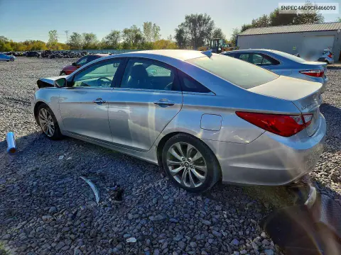 2012 Hyundai Sonata Se VIN 5NPEC4AC9CH466093 фото 2