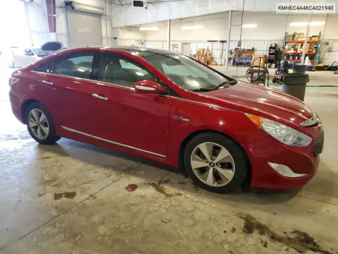 KMHEC4A48CA021940 — 2012 Hyundai Sonata, photo 4 from Copart, Side