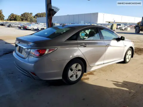 2012 Hyundai Sonata Hybrid VIN KMHEC4A48CA033442 фото 3