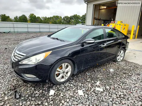 5NPEC4AC8CH355325 Hyundai Sonata 2012 — Rear end damage, before-repair photo