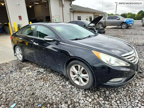 5NPEC4AC8CH355325 — 2012 Hyundai Sonata, photo 4 from Copart, Rear end