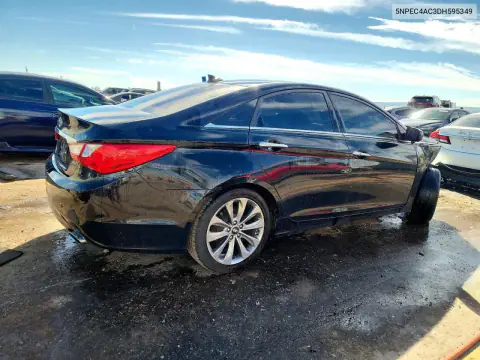 5NPEC4AC3DH595349 — 2013 Hyundai Sonata, фото 3 с аукциона Copart, Передняя часть