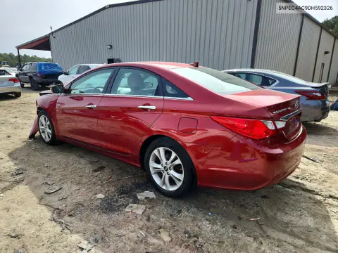 2013 Hyundai Sonata Ef VIN 5NPEC4AC9DH592326 фото 2