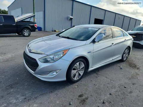 KMHEC4A4XDA092977 — 2013 Hyundai Sonata, Боковая часть, фото до ремонта