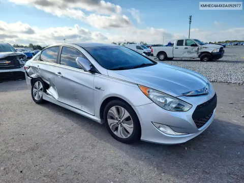 2013 Hyundai Sonata Hybrid VIN KMHEC4A4XDA092977 фото 4