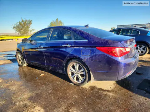 2013 Hyundai Sonata Limited VIN 5NPEC4AC2DH794604 фото 2