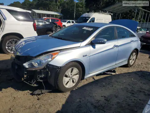 KMHEC4A42DA076918 Hyundai Sonata 2013 — Front end damage, before-repair photo
