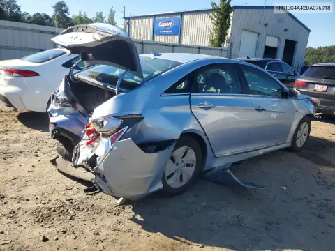 KMHEC4A42DA076918 — 2013 Hyundai Sonata, photo 3 from Copart, Front end