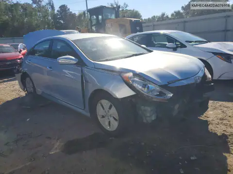 KMHEC4A42DA076918 — 2013 Hyundai Sonata, photo 4 from Copart, Front end
