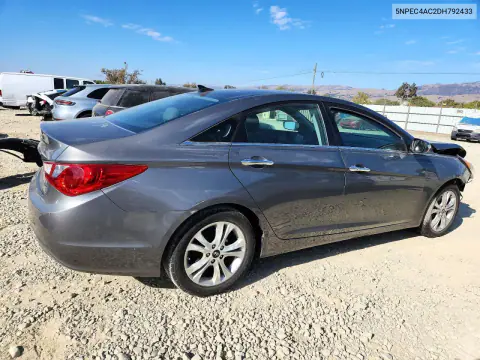 2013 Hyundai Sonata Limited VIN 5NPEC4AC2DH792433 фото 3