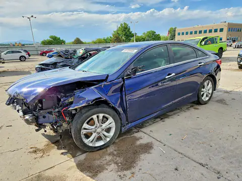 5NPEC4AB9EH874006 Hyundai Sonata 2014 — Front end damage, before-repair photo