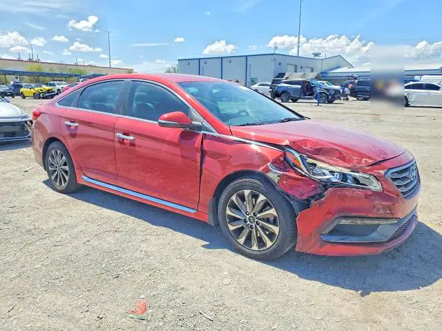 5NPE34AF4GH401233 — 2016 Hyundai Sonata, ფოტო 4, Copart 29.09.2026, წინა ნაწილი