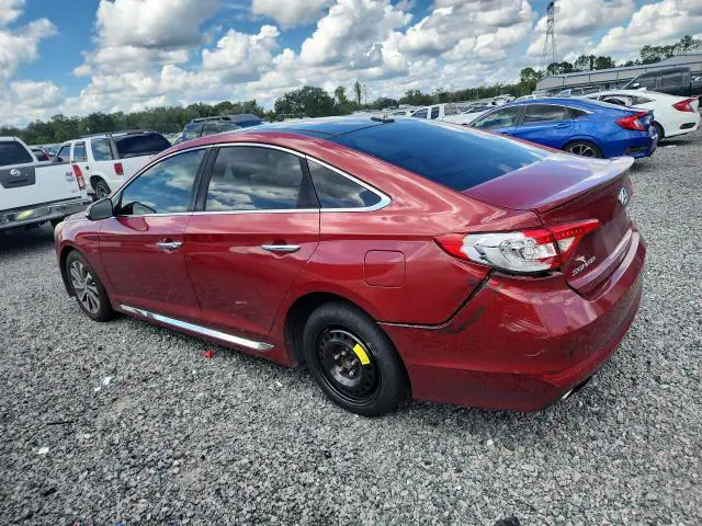 2016 HYUNDAI SONATA VIN 5NPE34AF2GH377708 фото 2