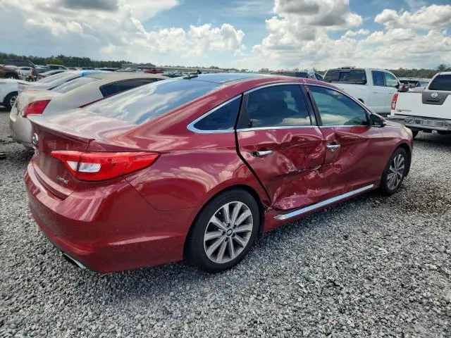 2016 HYUNDAI SONATA VIN 5NPE34AF2GH377708 фото 3